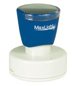 MaxLight XL-535 round pre-inked round stamp