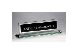The G2788 Contemporary Glass name plate is top of the line.