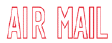 1001 AIRMAIL STOCK TITLE X-STAMPER
