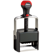 Shiny H-6107 heavy duty self-inking date stamp